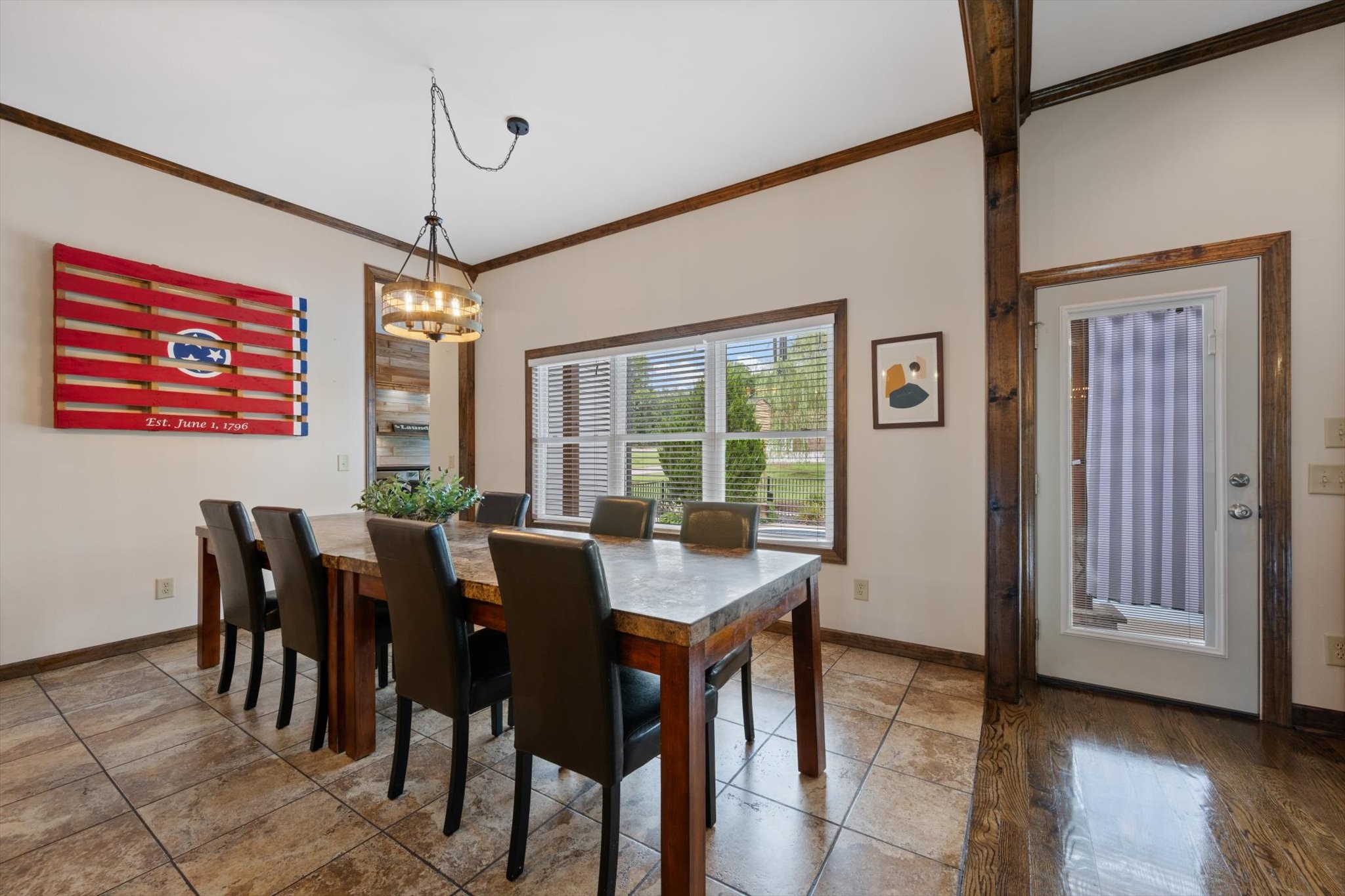 1779 Sedberry Road Franklin, TN 37064 - Photo 36 of 71 a view of a dining room with furniture window and wooden floor
