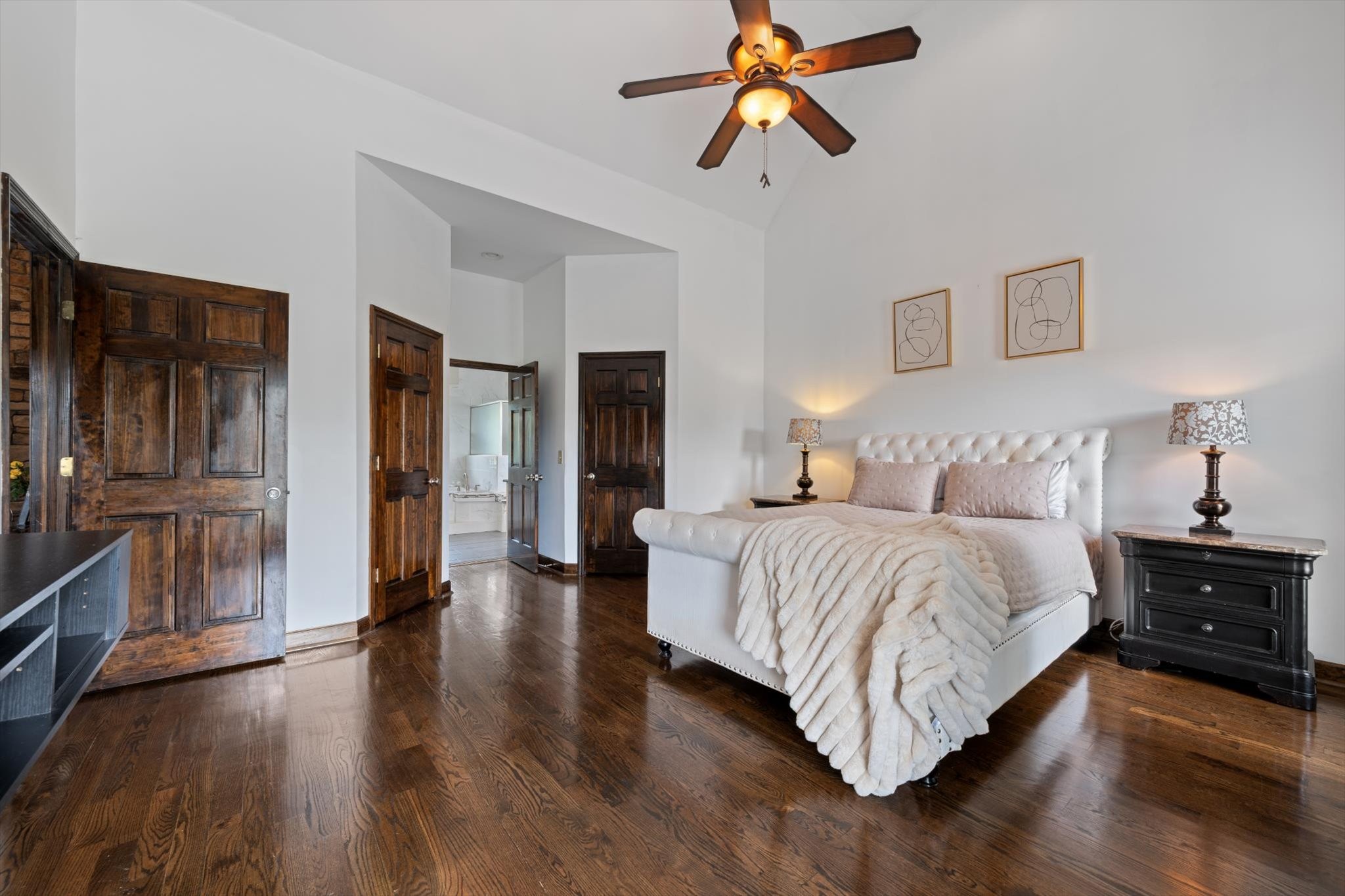 1779 Sedberry Road Franklin, TN 37064 - Photo 46 of 71 a bedroom with a bed and wooden floor