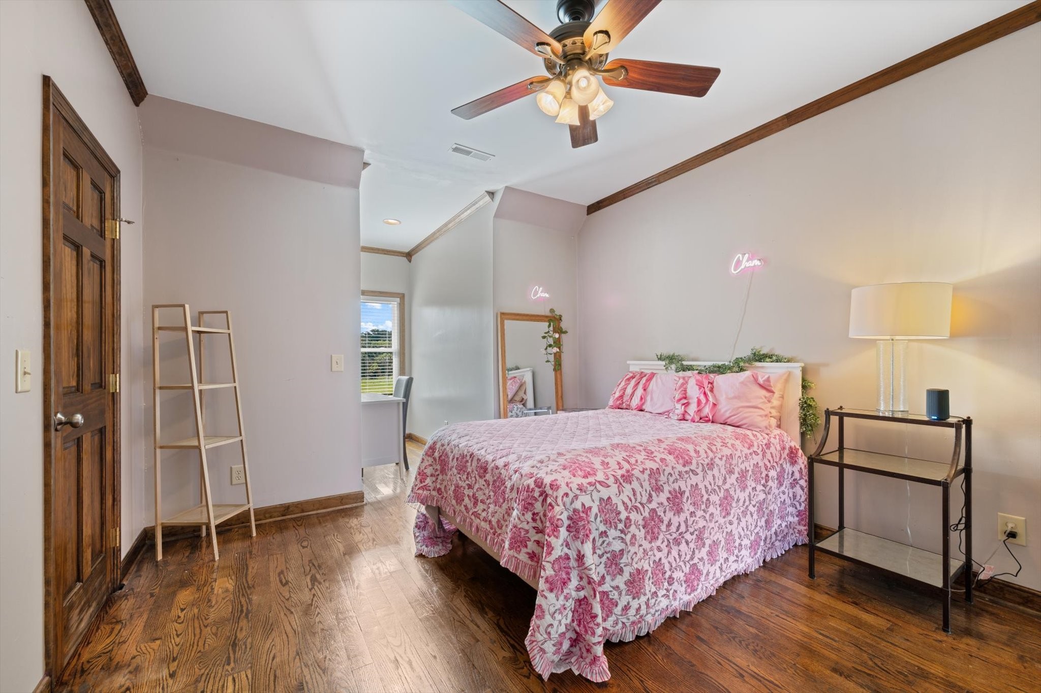 1779 Sedberry Road Franklin, TN 37064 - Photo 62 of 71 a bedroom with a bed chandelier and a window