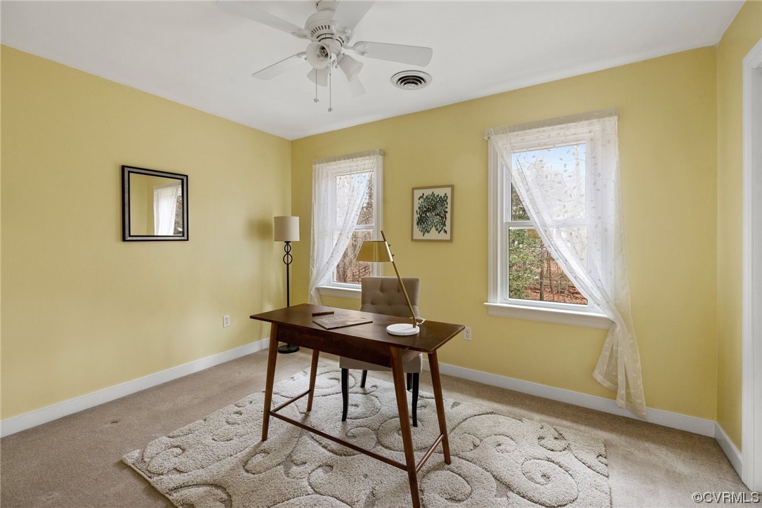 5716 Sandstone Ridge Road Midlothian, VA 23112 - Photo 30 of 36 a view of a workspace with furniture and a window