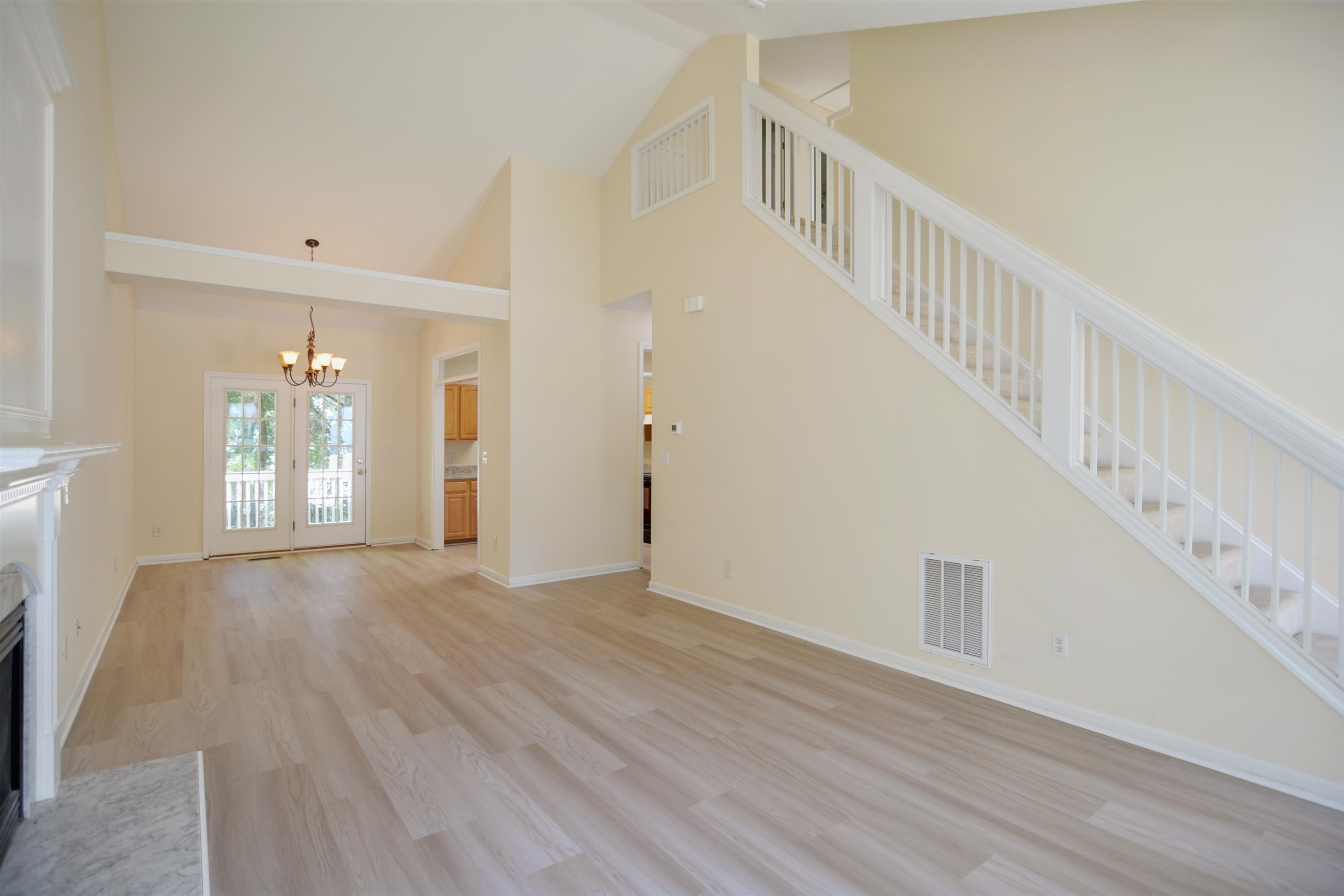 2708 Upper Dry Falls Court Raleigh, NC 27603 - Photo 3 of 16 a view of an entryway with wooden floor