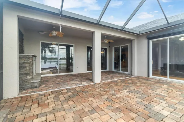 a view of a golf course