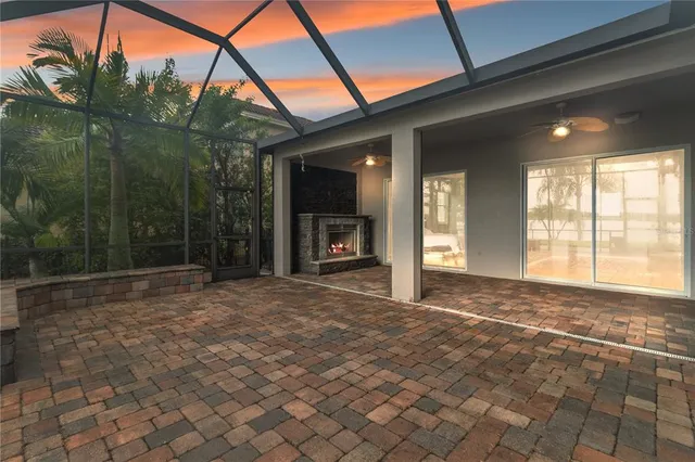 a view of a house with a big yard