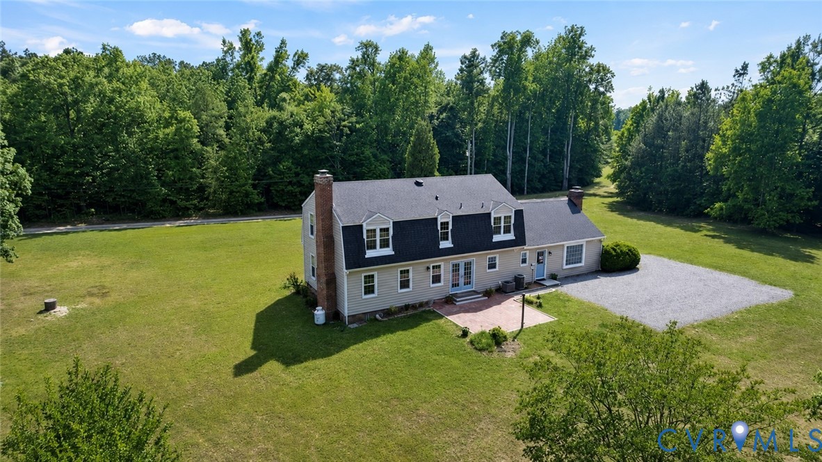 20010 River Road Chesterfield, VA 23838 - Photo 33 of 36 an aerial view of a house with swimming pool and yard