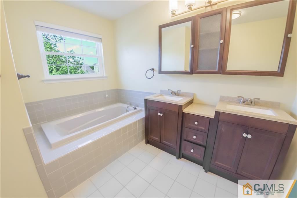 380 Draco Road Piscataway, NJ 08854 - Photo 30 of 35 a bathroom with a tub sink and mirror