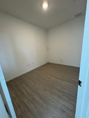 wooden floor in empty room
