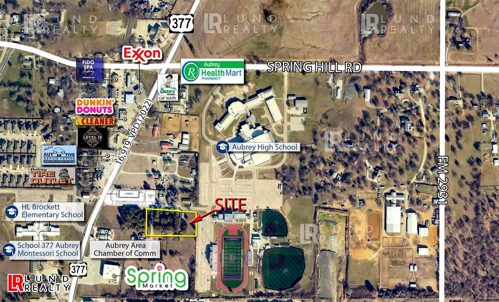 1.6-acres Pine Ridge Street Aubrey, TX 76227 - Photo 9 of 10 a city view