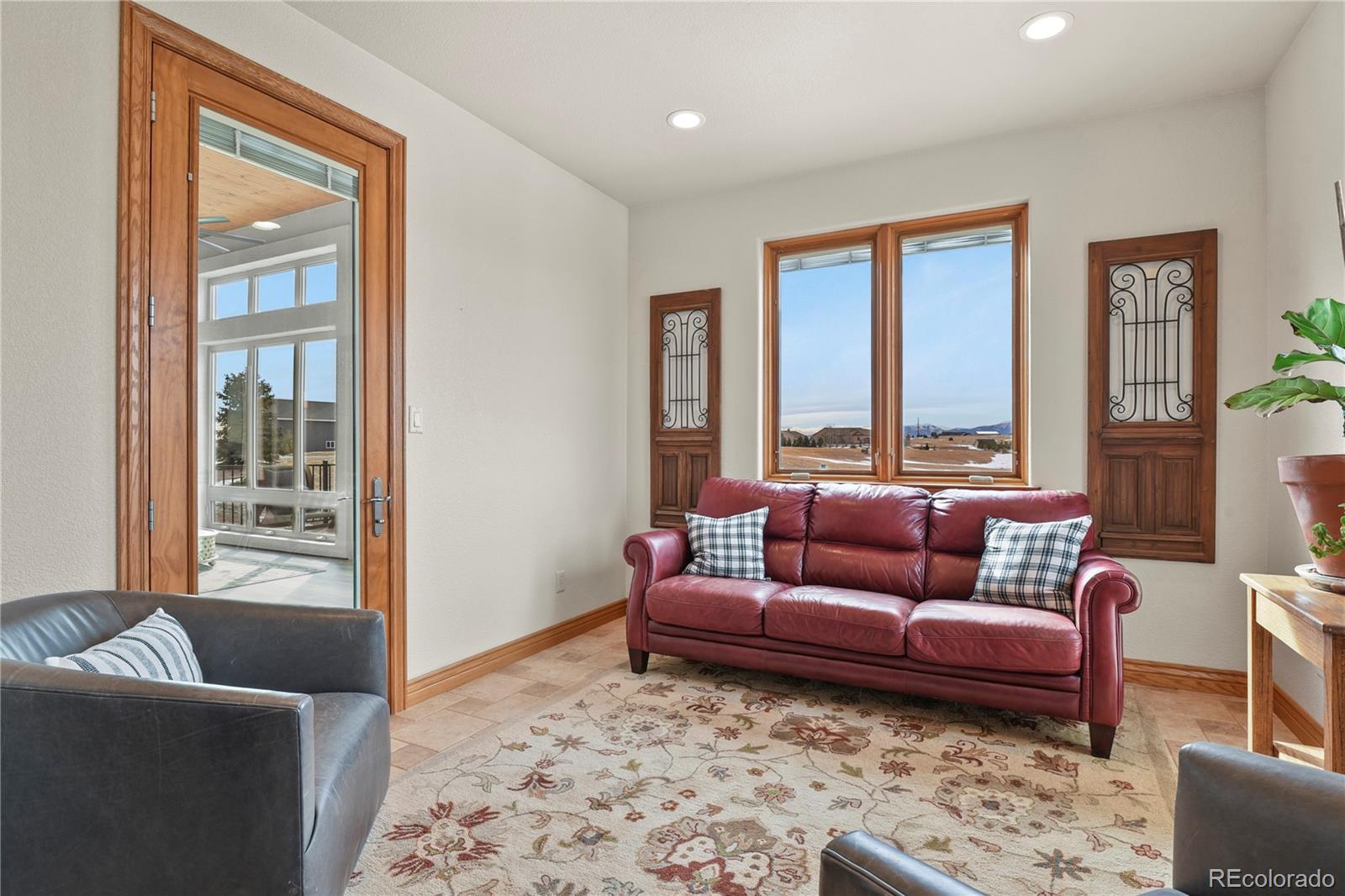 5220 Roundup Ridge Road Colorado Springs, CO 80908 - Photo 16 of 50 a living room with furniture and a window