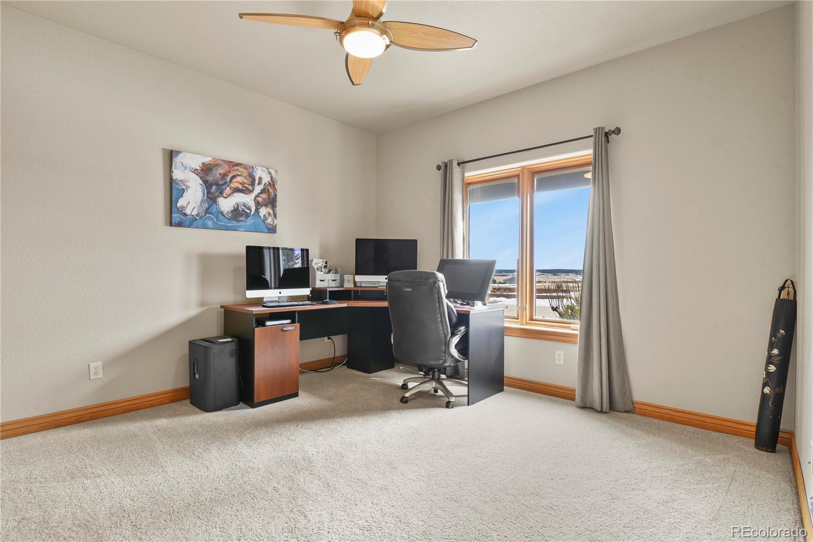 5220 Roundup Ridge Road Colorado Springs, CO 80908 - Photo 21 of 50 a view of a workspace with furniture