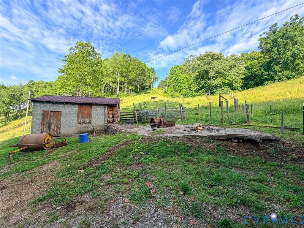 453 Long Hollow Road Cleveland, VA 24225 - Photo 31 of 50 a view of backyard with green space