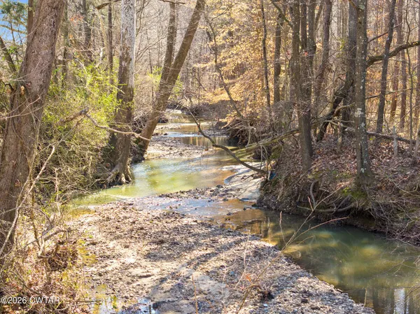 a wooden door in the middle of a yard