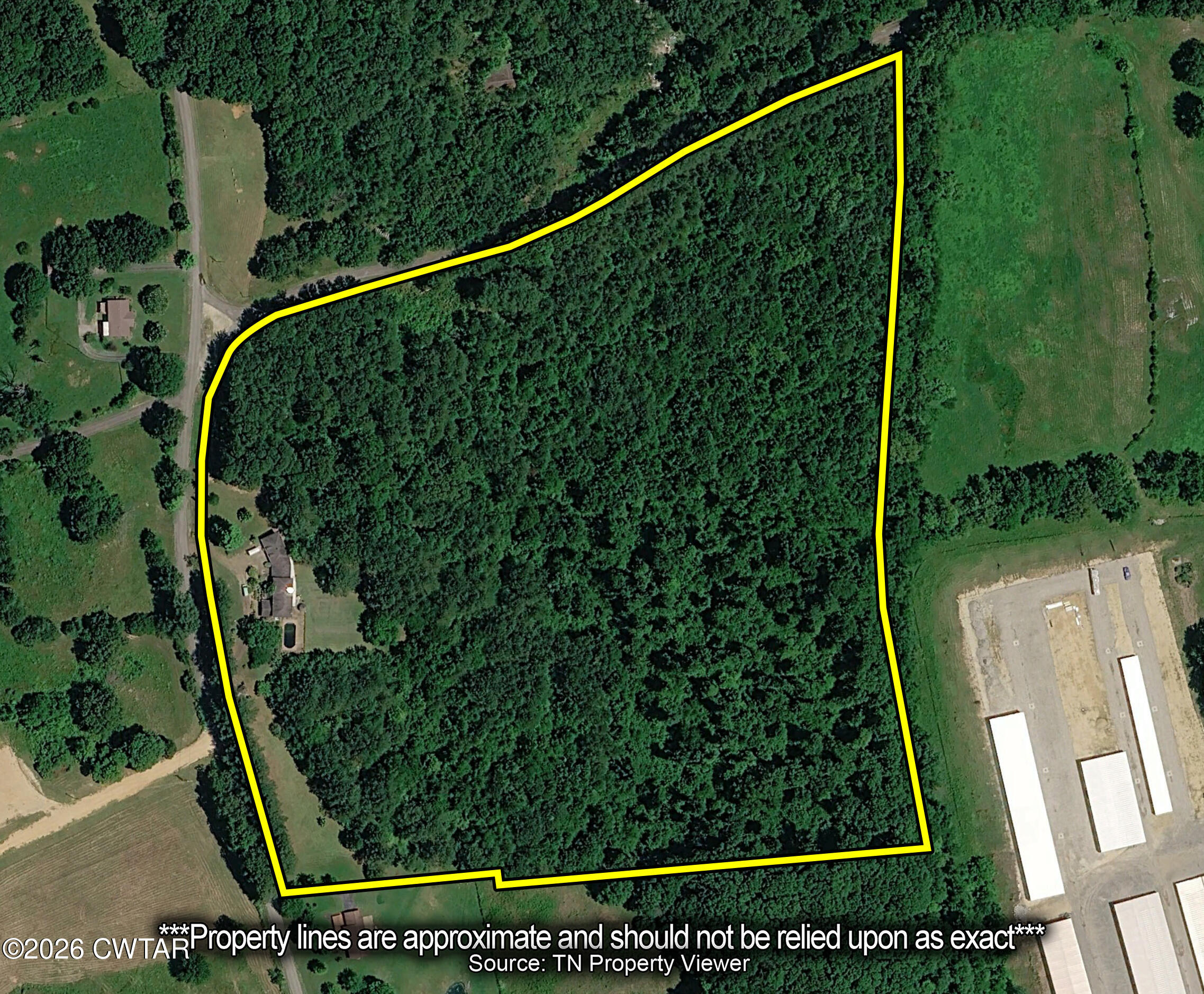 260 Myracle Town Road Parsons, TN 38363 - Photo 16 of 36 a view of a yard