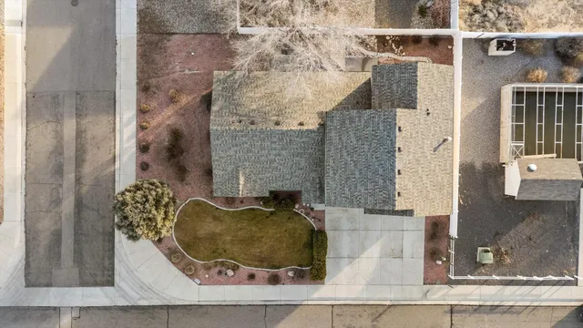 a view of a city from a terrace