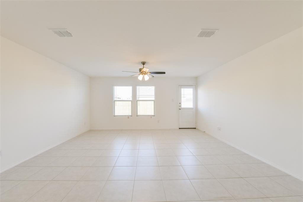 340 Dry Cyn Way Haslet, TX 76052 - Photo 8 of 15 an empty room with windows and ceiling fan