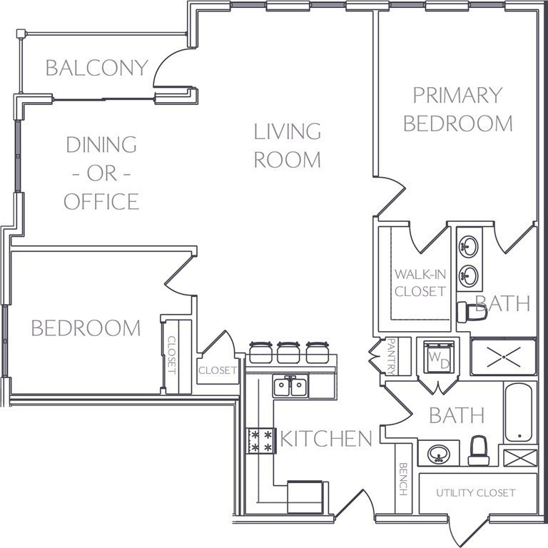 320 Middlesex Avenue, Unit B110 Medford, MA 02155 - Photo 15 of 19 a picture of a book and a bed