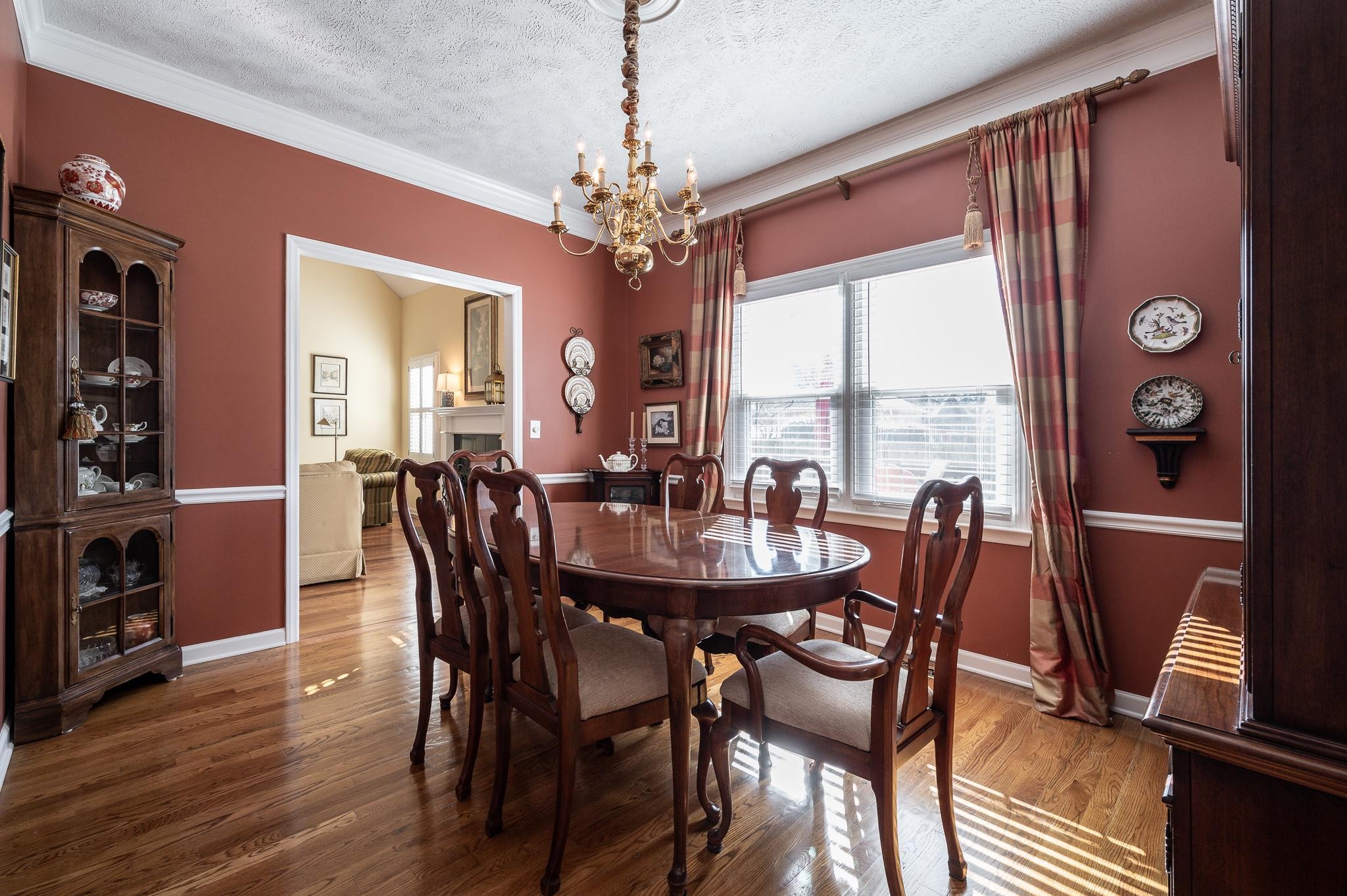 2407 Taylor Close Murfreesboro, TN 37130 - Photo 15 of 42 a view of a dining room with furniture window and wooden floor