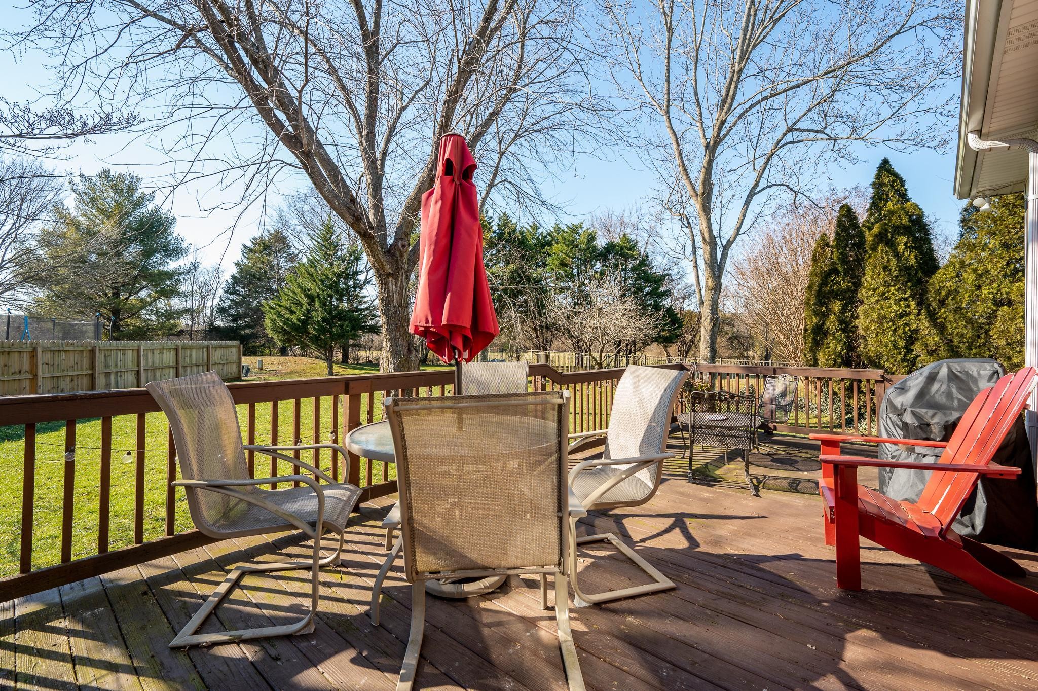 2407 Taylor Close Murfreesboro, TN 37130 - Photo 29 of 42 a view of a chairs and table on the deck