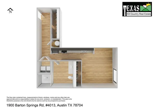 $1,650 | 1900 Barton Springs Road, Unit 4013A, Austin, TX 78704