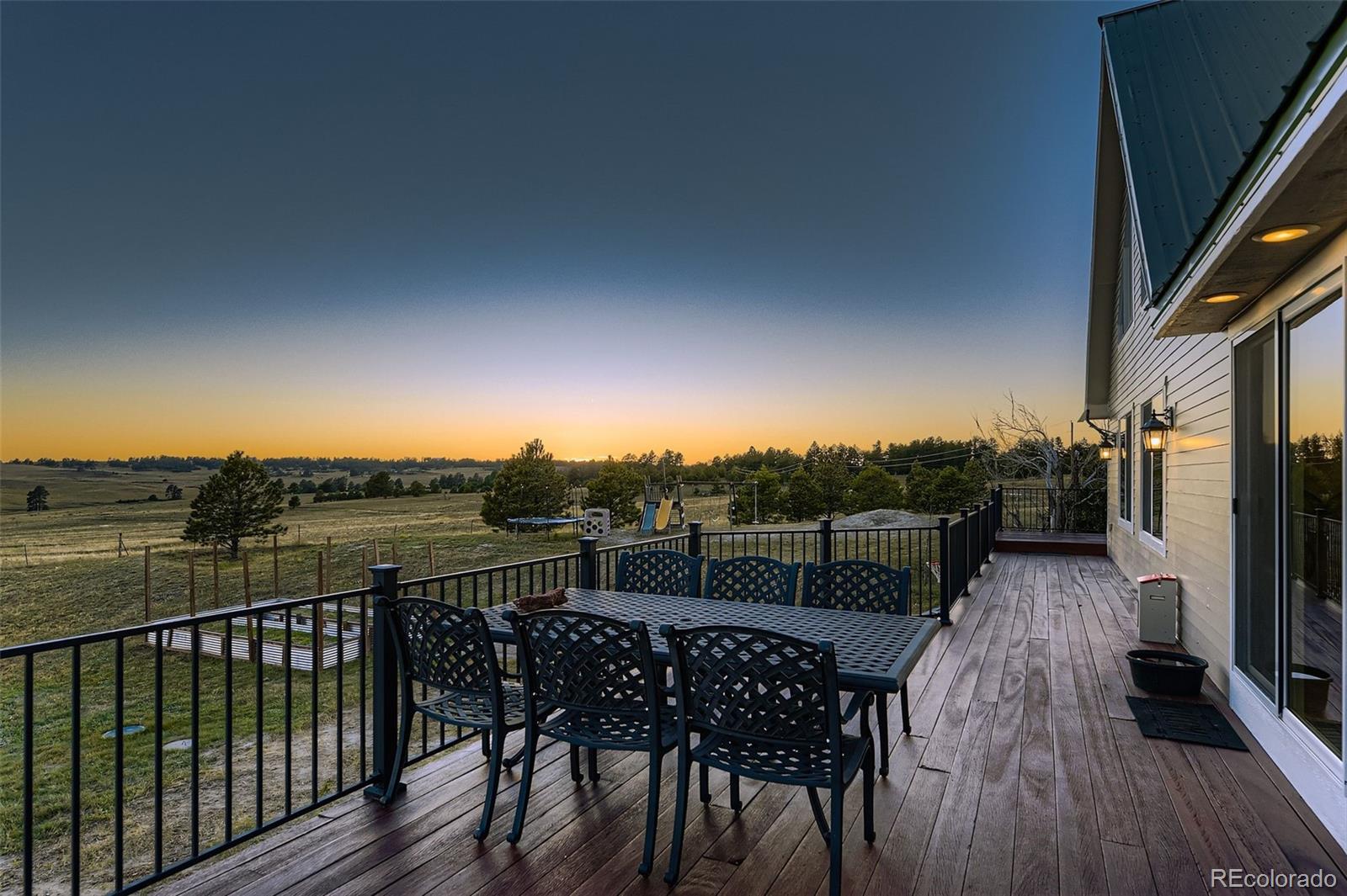 28242 Stone Horse Ranch Road Elbert, CO 80106 - Photo 19 of 39 a view of a terrace with seating space