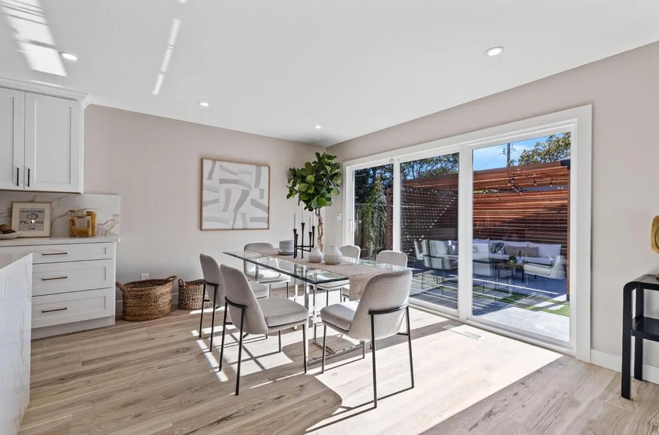 1439 Bittern Drive Sunnyvale, CA 94087 - Photo 6 of 28 a view of a dining room with furniture window and wooden floor