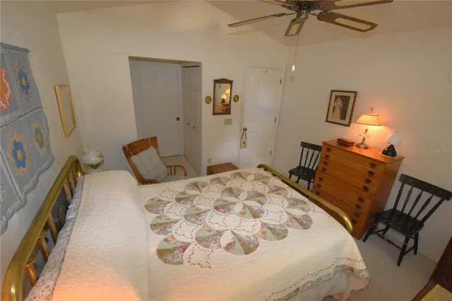 a backyard of a house