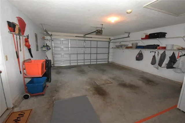 a view of storage and utility room