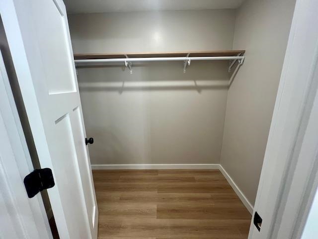 1006 26th Street, Unit B Cloquet, MN 55720 - Photo 19 of 27 Walk in closet featuring light wood-style floors