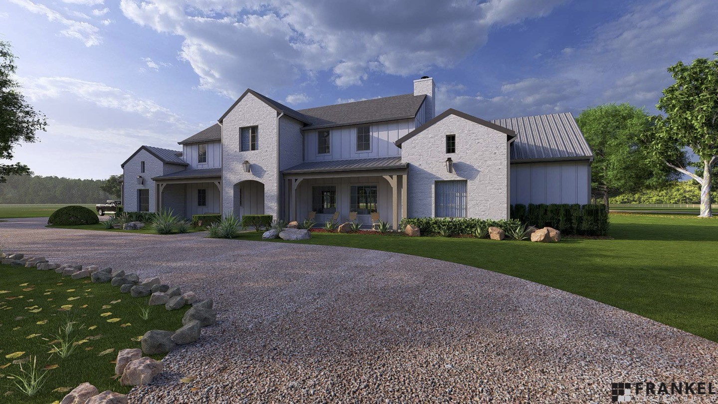 5655 Brazos Bow Way Washington, TX 77880 - Photo 25 of 38 a front view of a house with a yard and garage