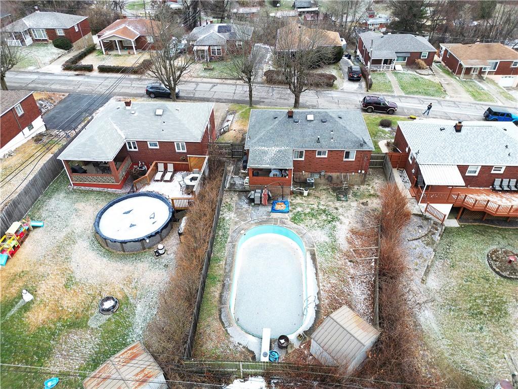 210 Livingston Road West Mifflin, PA 15122 - Photo 25 of 25 an aerial view of a house with outdoor space