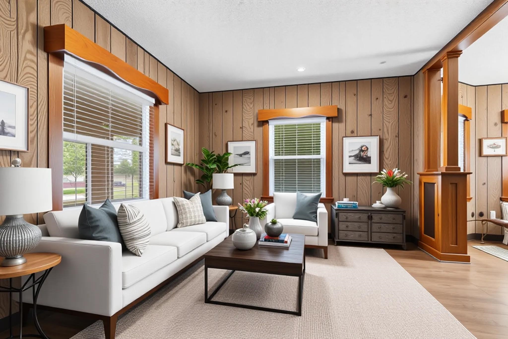306 West Chicago Road Davis Junction, IL 61020 - Photo 10 of 25 a living room with furniture and a large window