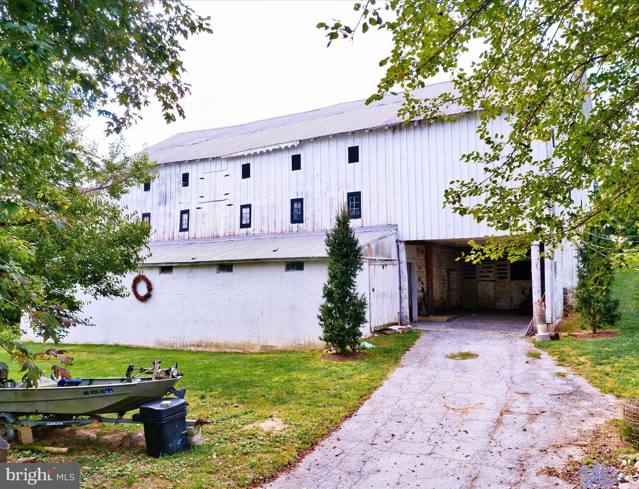 452 Sullivan Road Westminster, MD 21157 - Photo 47 of 63 drive up to barn - can be a garage area