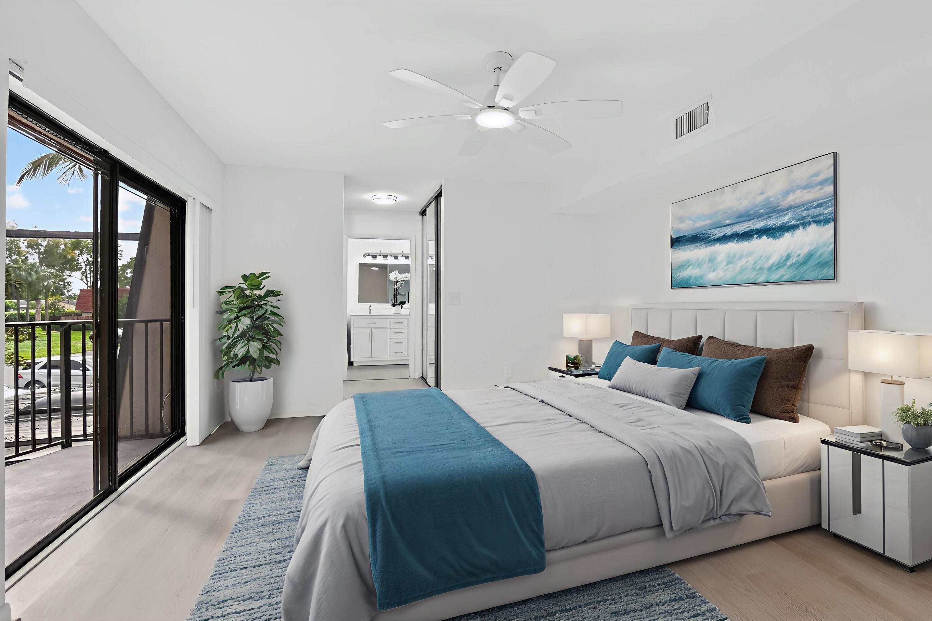 8319 Boca Rio Drive Boca Raton, FL 33433 - Photo 27 of 52 Master Bedroom - Virtually Staged