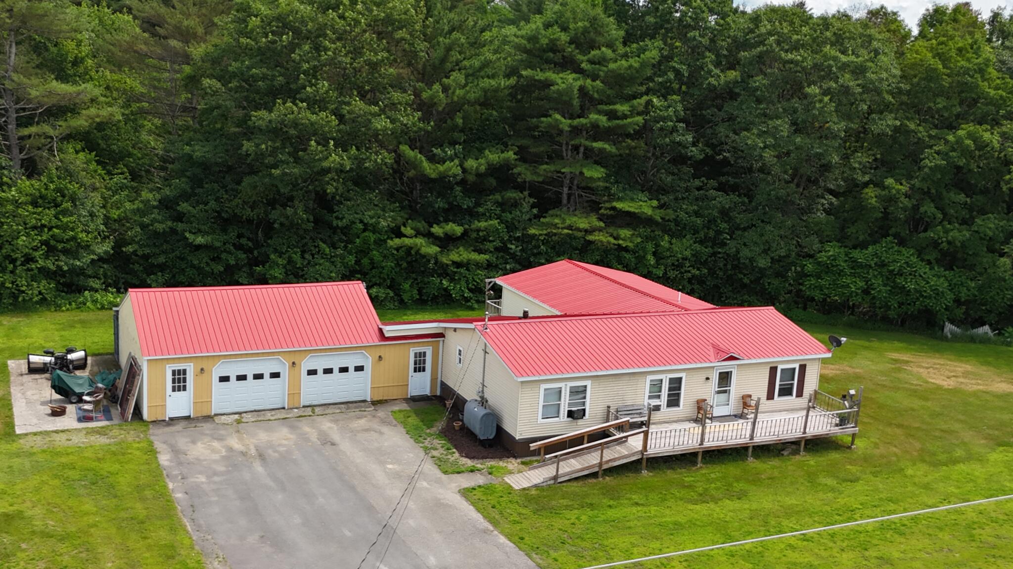 305 Kennebec River Road Embden, ME 04958 - Photo 24 of 26 Ariel View - 305 Kennebec Rd. Embden ME