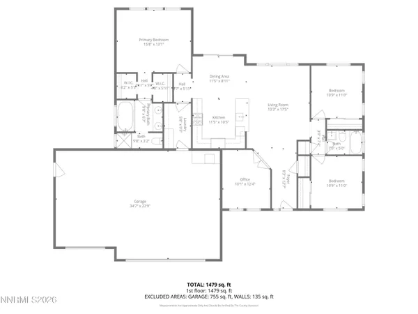 $619,000 | 1379 Elges Avenue, Gardnerville, NV 89410