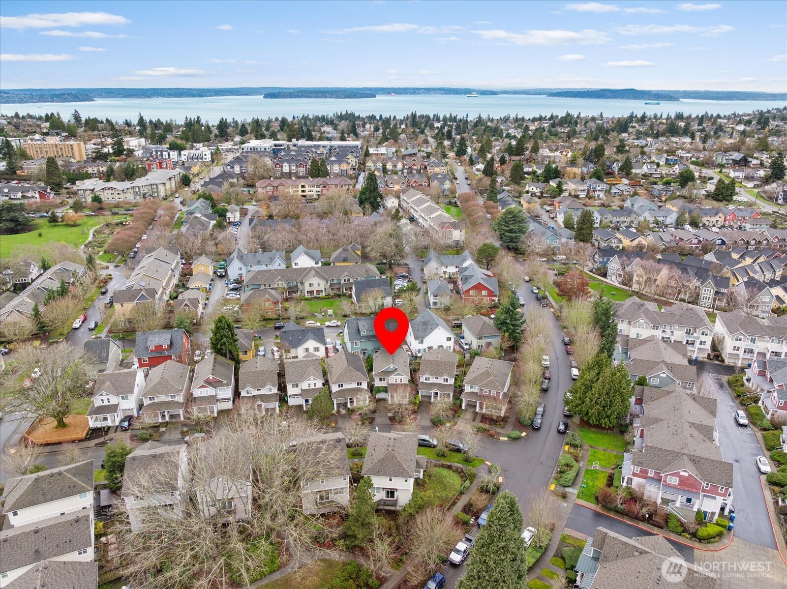 6011 29th Avenue Southwest Seattle, WA 98126 - Photo 24 of 29 an aerial view of multiple house