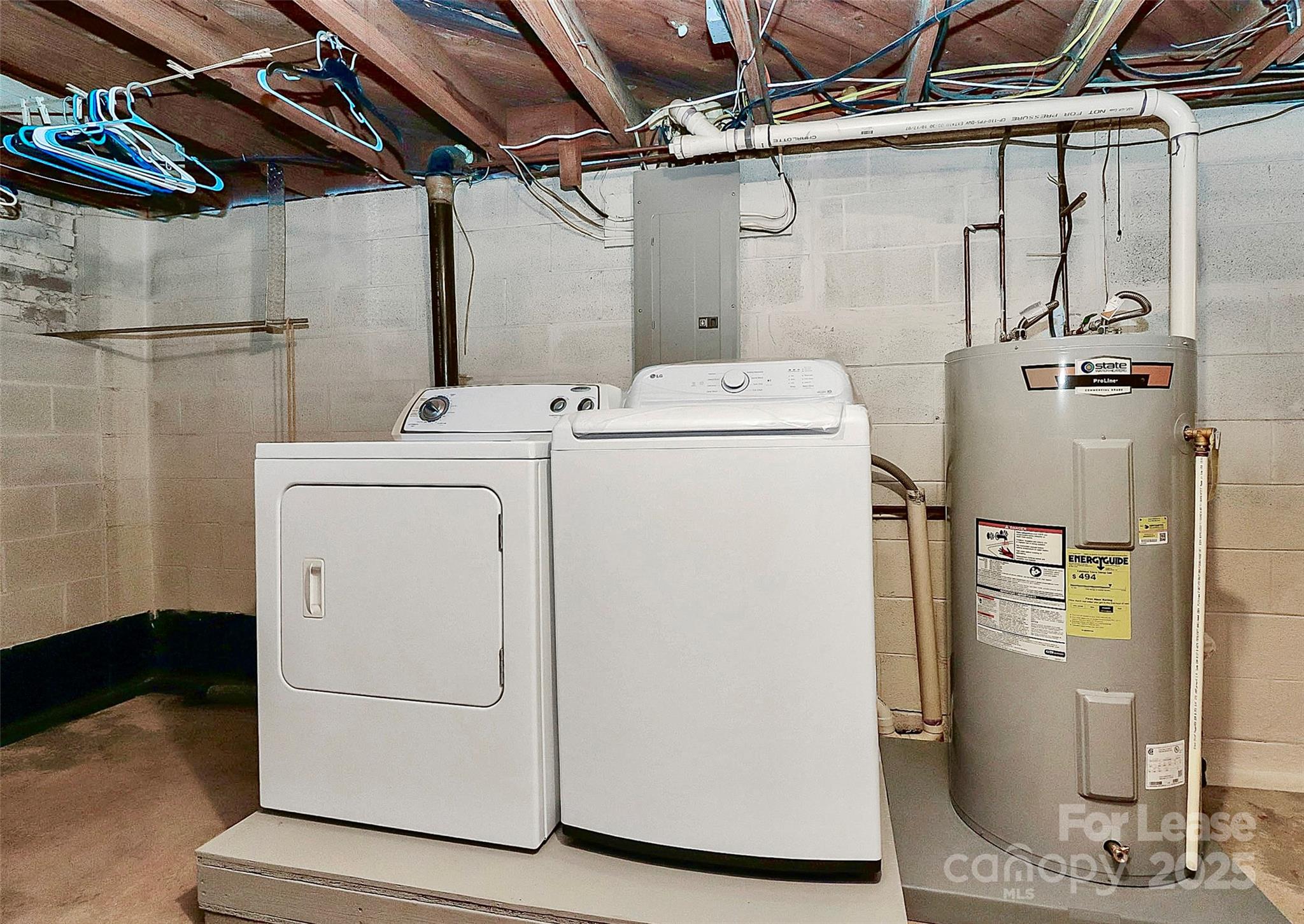 3685 Old Salisbury-Concord Road Concord, NC 28025 - Photo 26 of 33 a utility room with dryer and washer
