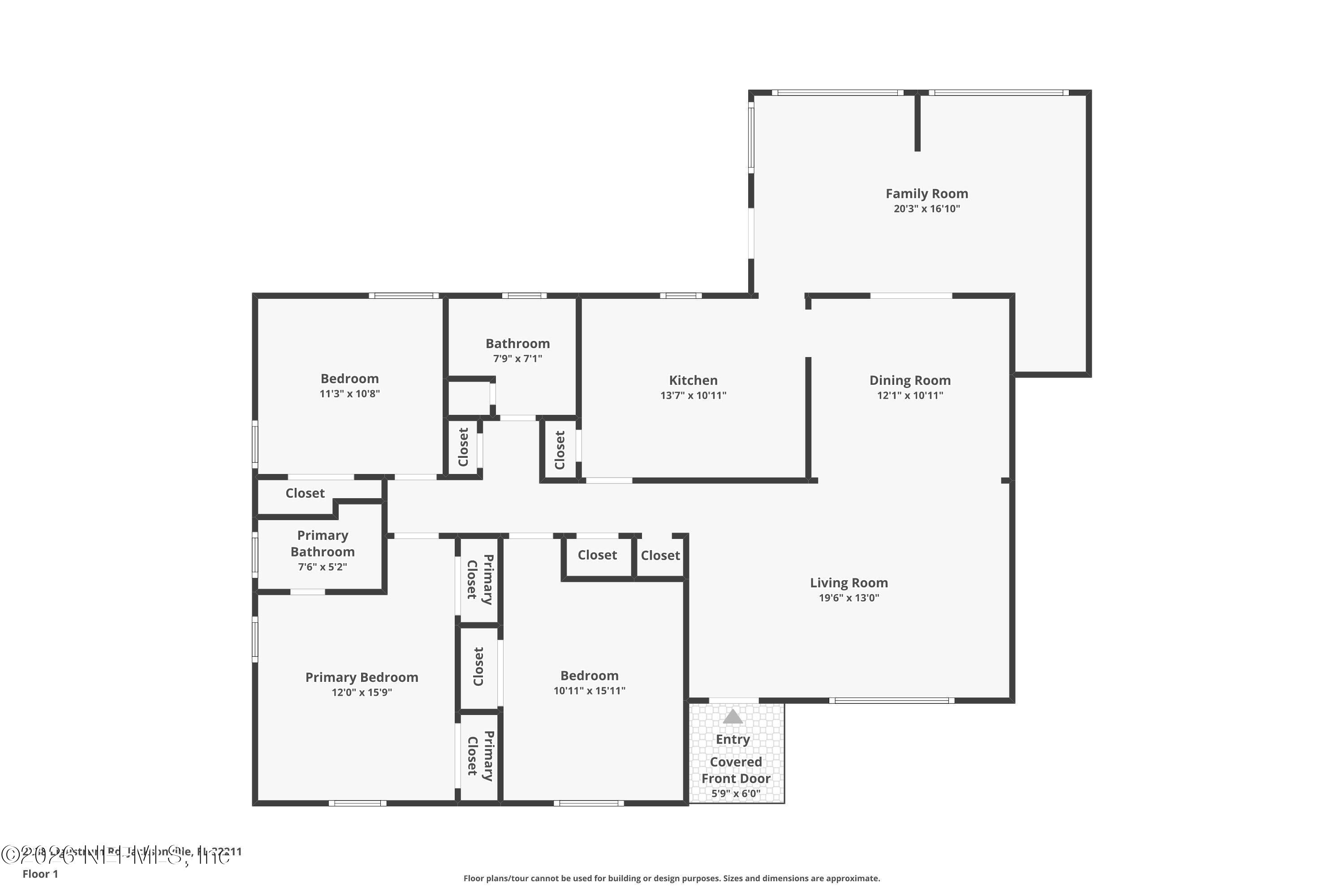 2238 Ligustrum Road Jacksonville, FL 32211 - Photo 31 of 31 a picture of a floor plan
