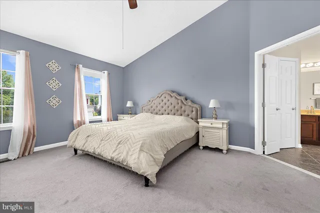 a view of an empty room with a flat screen tv