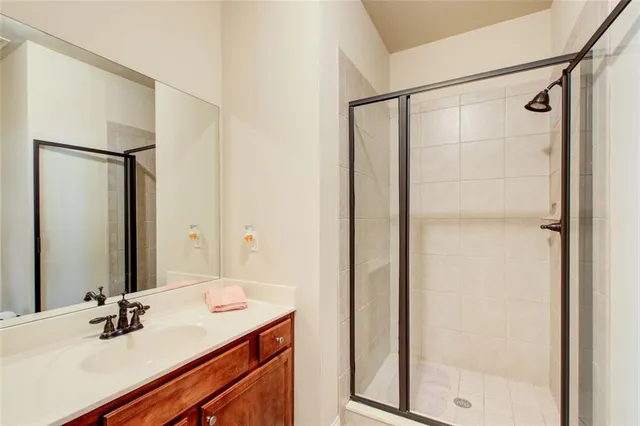 a bedroom with bed and window