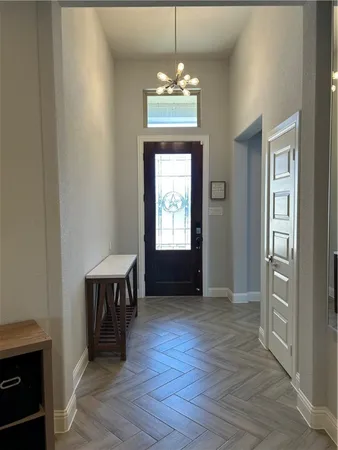 a bedroom with a bed and a closet