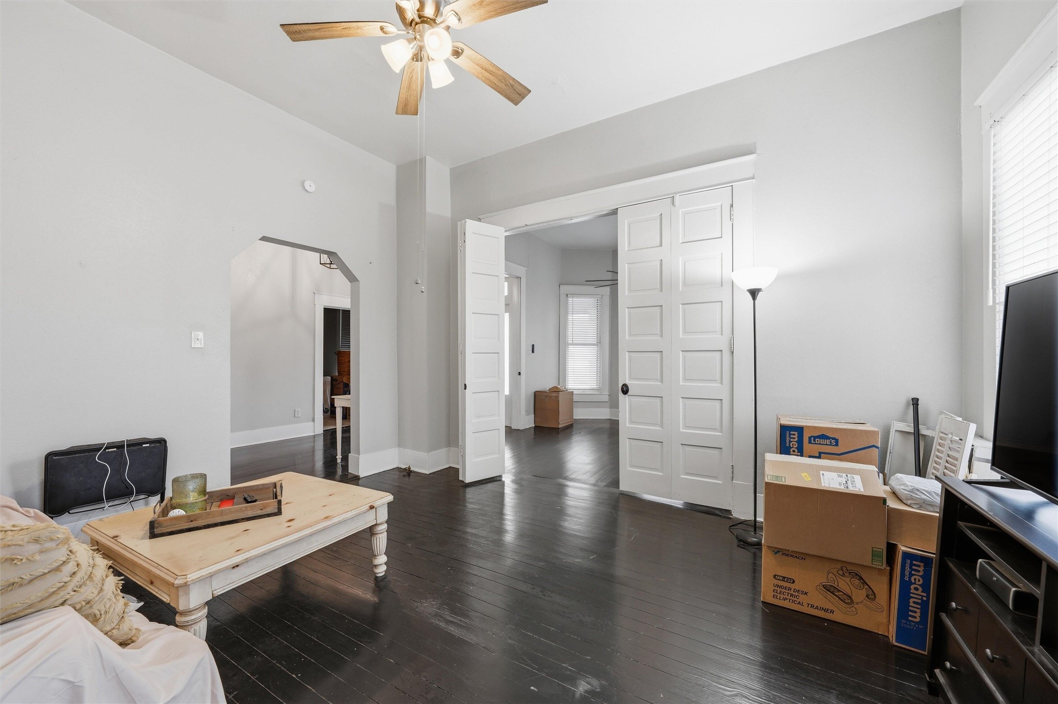 803 North 3rd Street Temple, TX 76501 - Photo 8 of 22 a view of a workspace with furniture and wooden floor