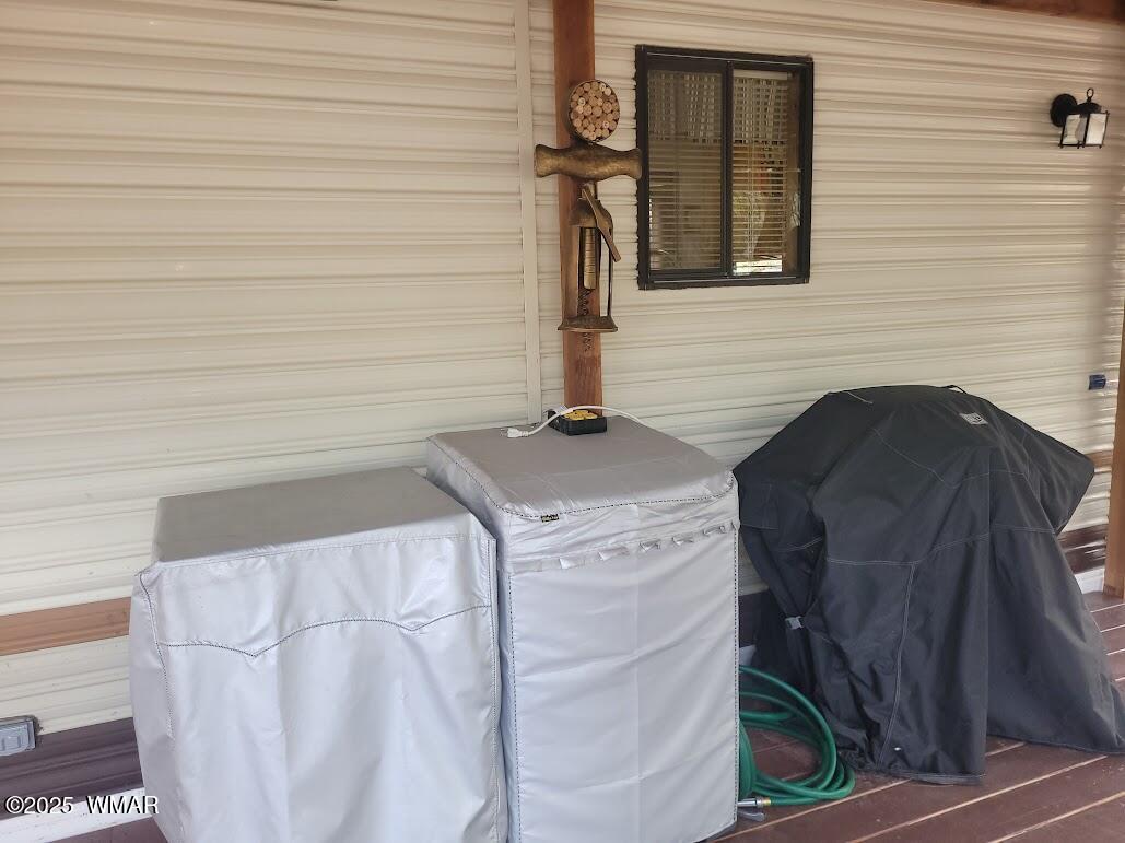 1930 Larson Road, Unit 8 Lakeside, AZ 85929 - Photo 26 of 26 Grill & Washer & Dryer
