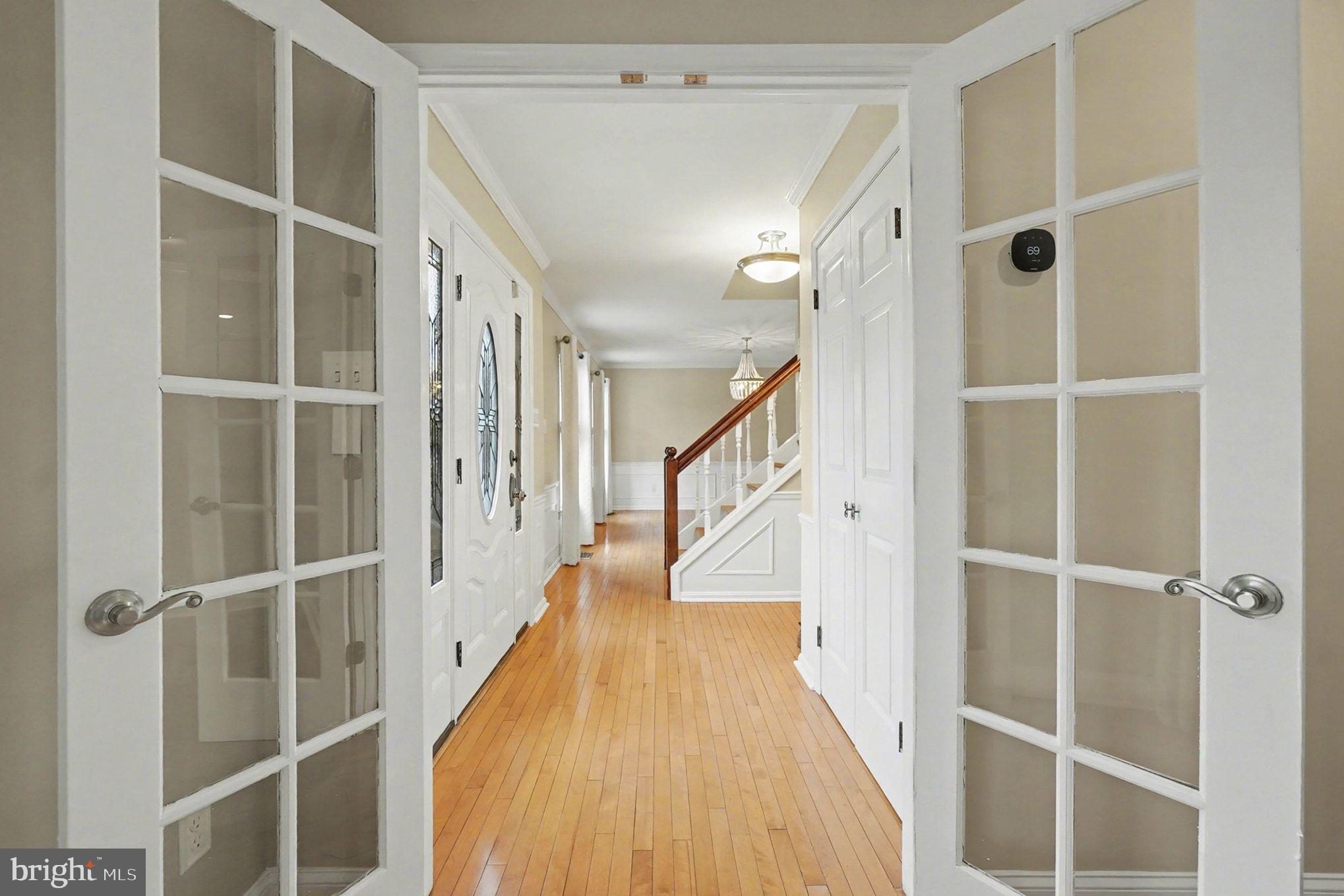 1709 Campbell Road Forest Hill, MD 21050 - Photo 21 of 58 Living Room - French Doors Leading to Foyer