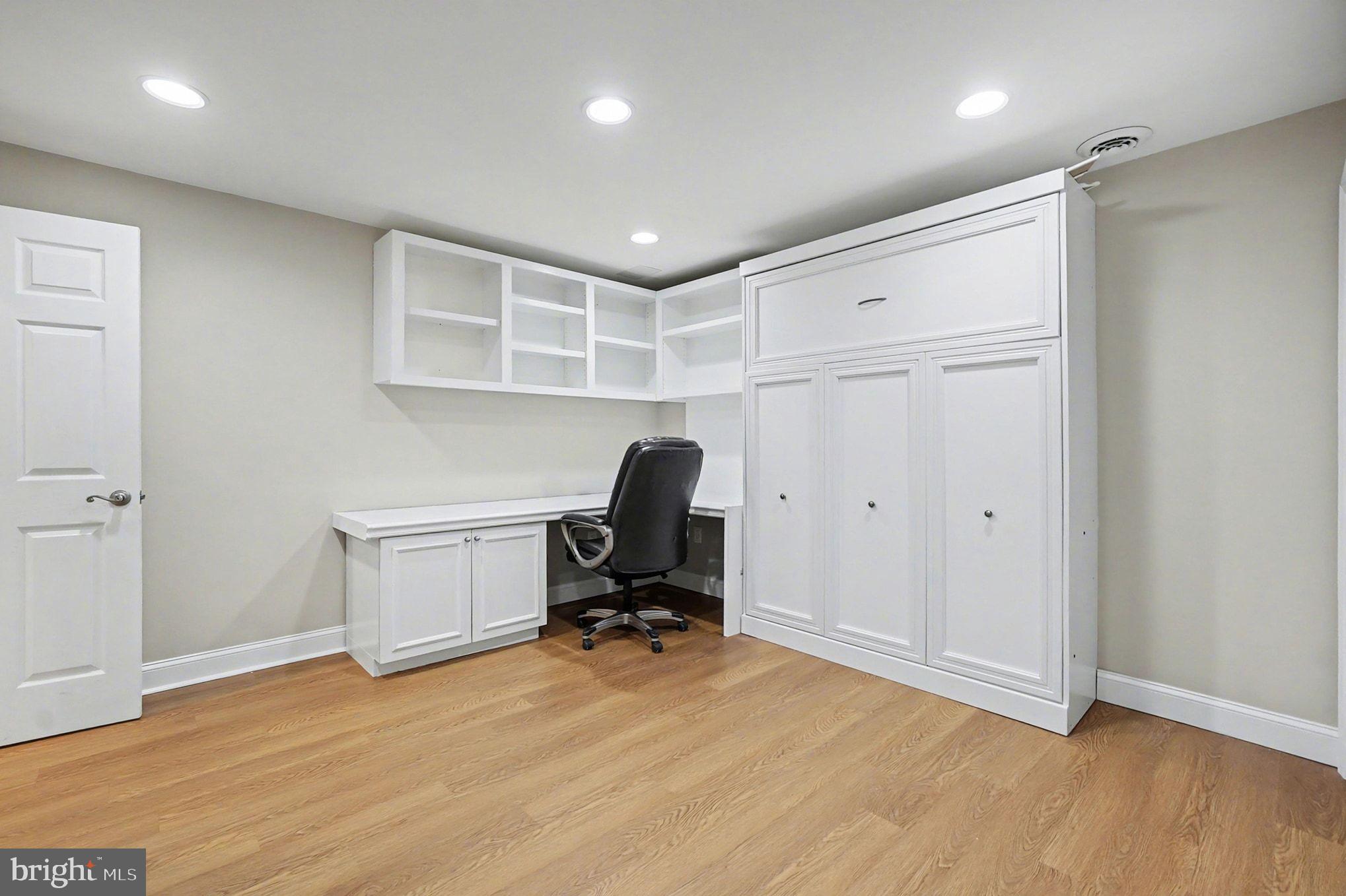 1709 Campbell Road Forest Hill, MD 21050 - Photo 42 of 58 Bedroom 5 - Built in Shelving & Murphy Bed