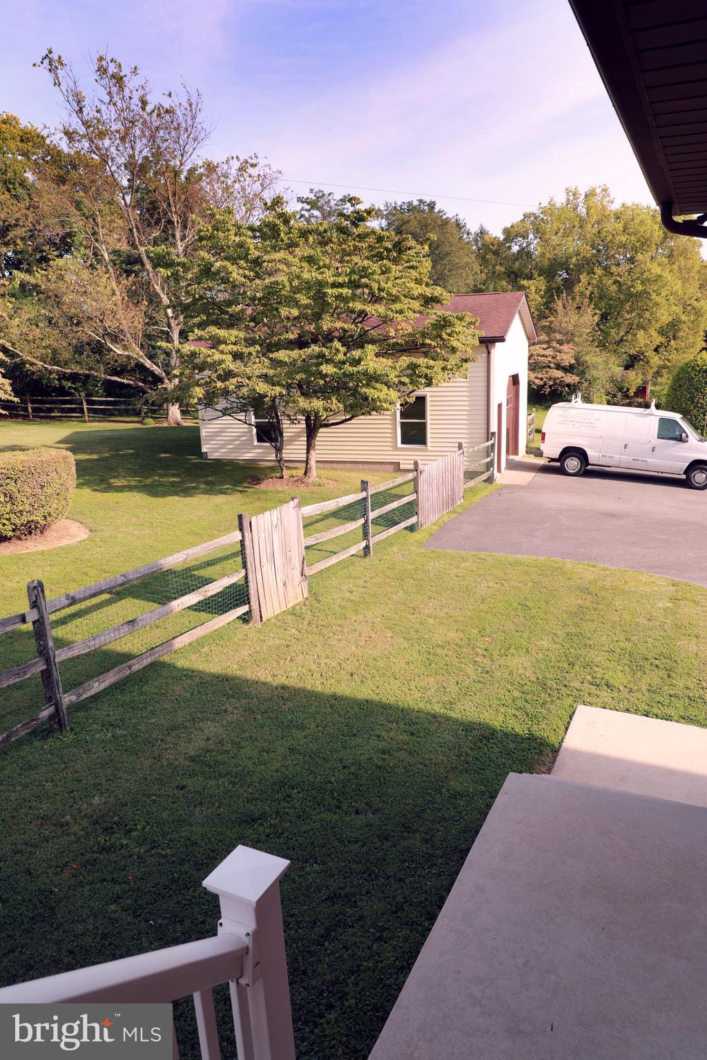 7839 Ridge Road Frederick, MD 21702 - Photo 45 of 63 Deck view to Added OverSize Shop/Garage