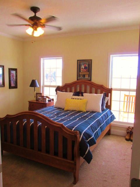 136 Barbara Spears Road Morrison, TN 37357 - Photo 7 of 26 The guest bedroom fits a Queen size bed comfortably.