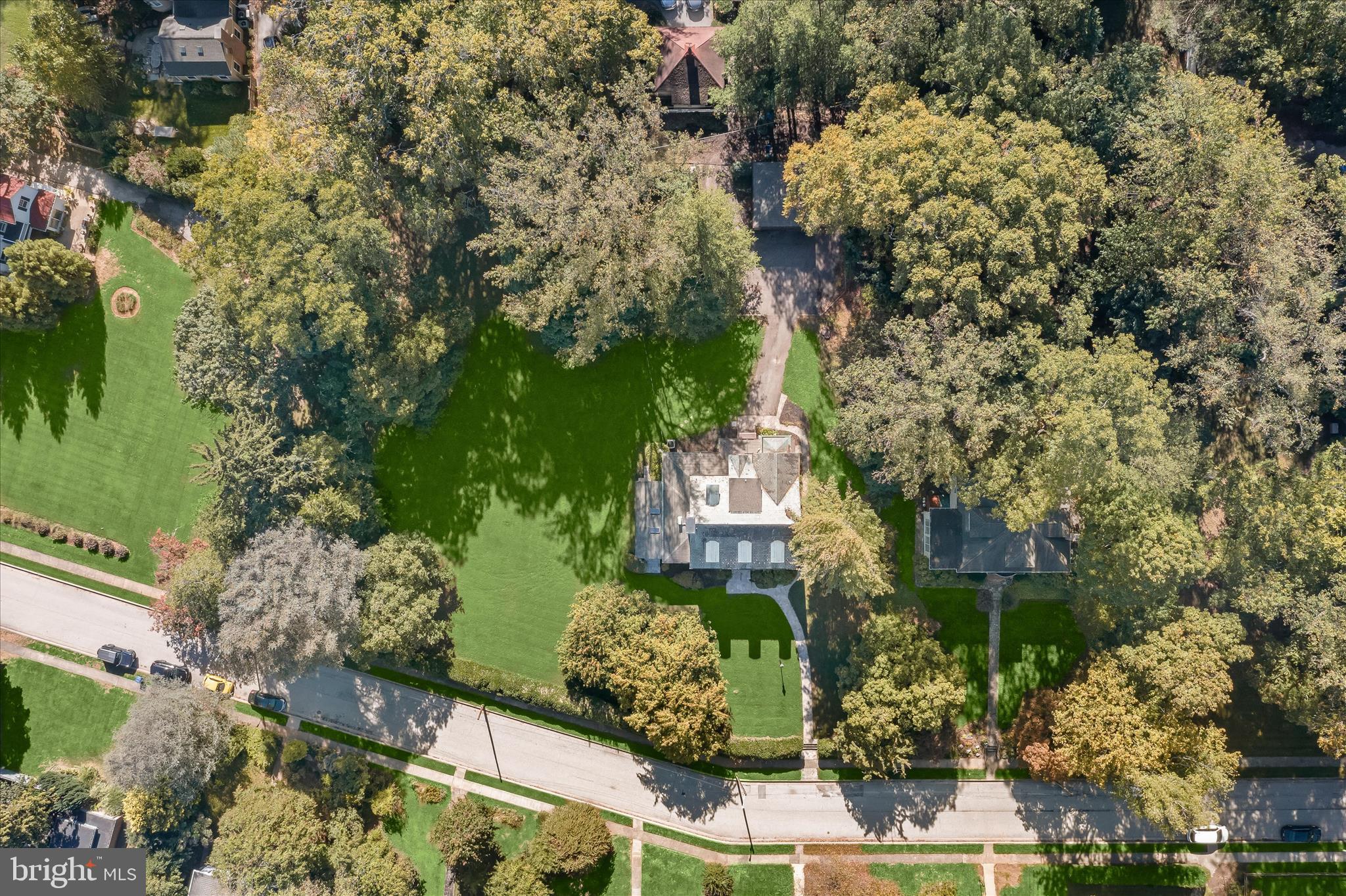 2209 Ken Oak Road Baltimore, MD 21209 - Photo 93 of 102 Aerial View w/Private Rear Drive