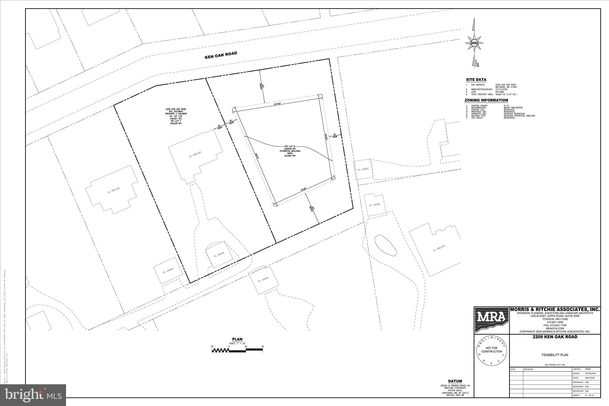 2209 Ken Oak Road Baltimore, MD 21209 - Photo 97 of 102 Subdividable Feasibility Study
