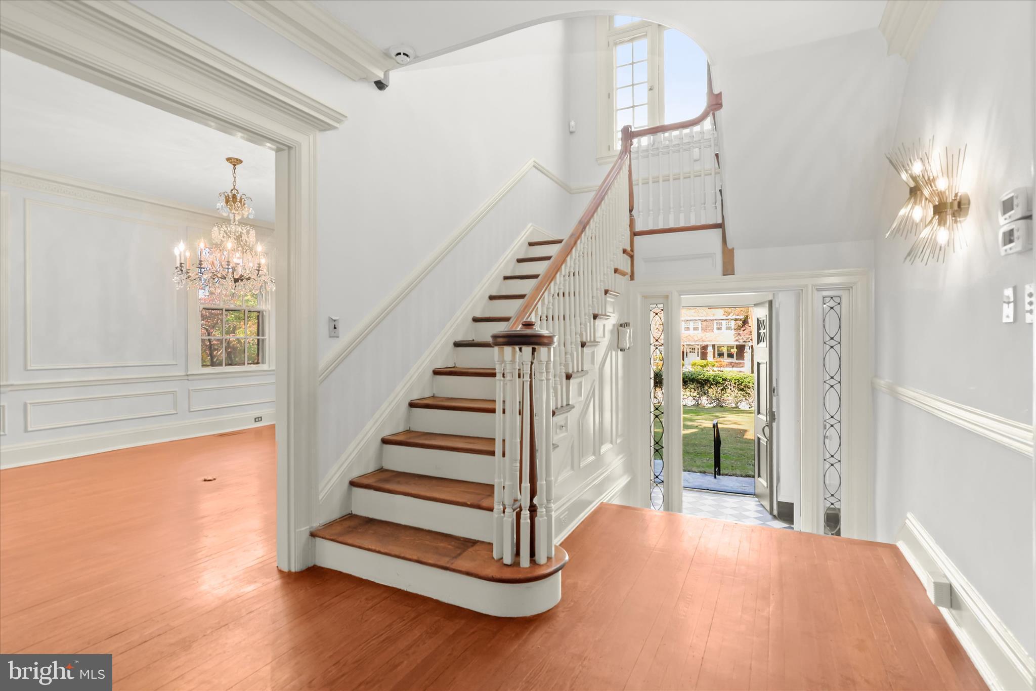 2209 Ken Oak Road Baltimore, MD 21209 - Photo 10 of 102 a view of entryway and hall with wooden floor