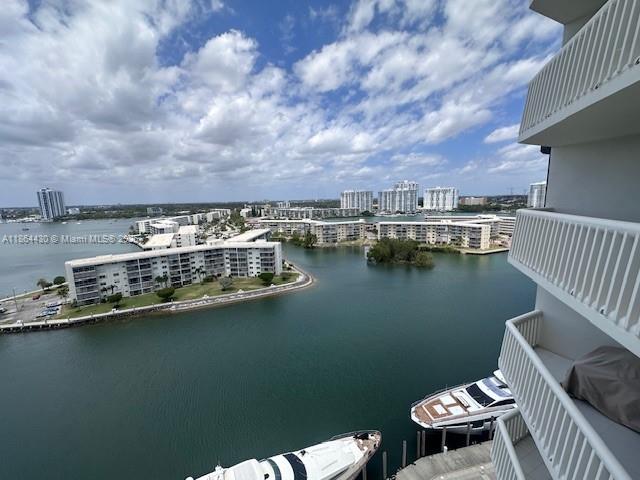 1000 West Island Boulevard, Unit 1511 Aventura, FL 33160 - Photo 24 of 41 a view of a lake with furniture